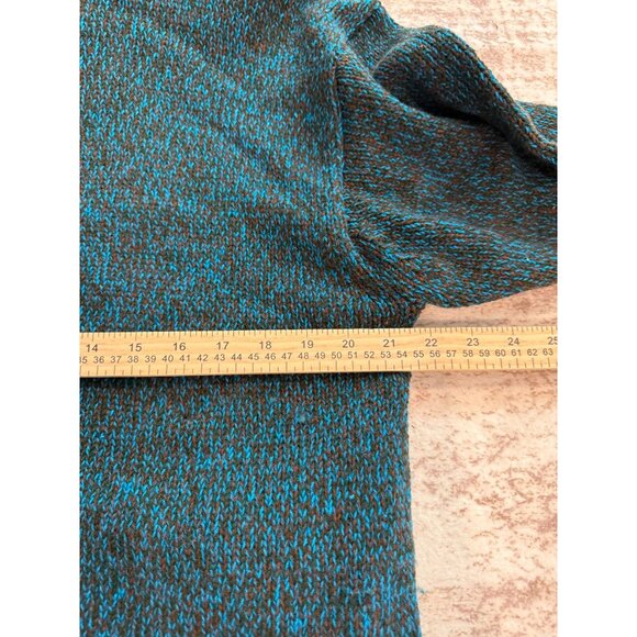 Marni x Uniqlo Mix Color Oversize Knit Wool Blend Full Zip Hoodie Sweater Medium - Picture 8 of 8